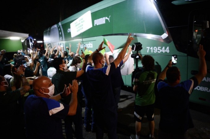 Palmeiras embarcou para a disputa do Mundial de Clubes