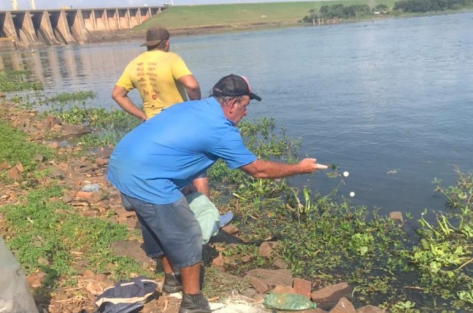 Rio Tiet�: PM Ambiental aplica multa de R$ 2 mil por pesca irregular