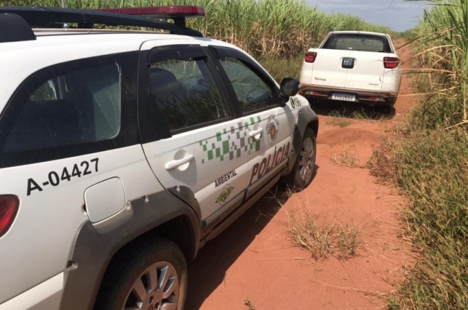 PM Ambiental de Ibitinga encontra caminhonete furtada em It�polis
