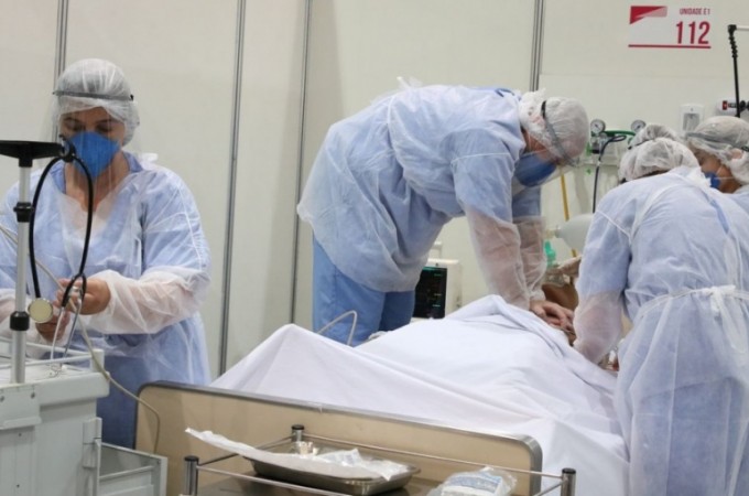 Taxa de ocupao de leitos do SUS  de 98,4% na regio da DRS-3