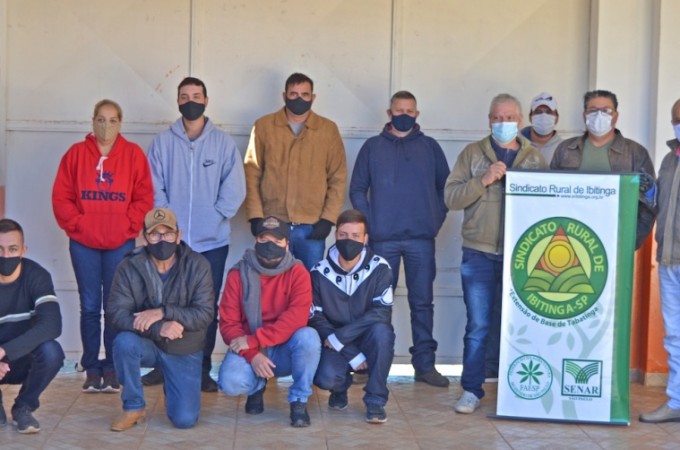 Sindicato Rural realizou primeiro curso no municpio de Iacanga