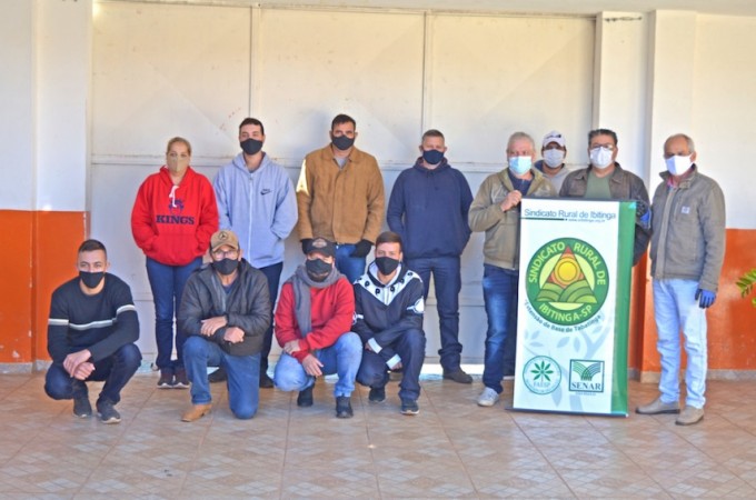 Sindicato Rural finaliza mais um curso em Iacanga