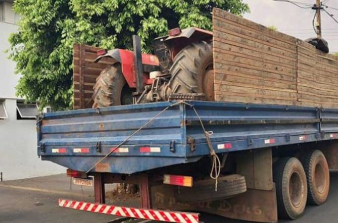 Quadrilha especializada em furto de tratores � detida na regi�o