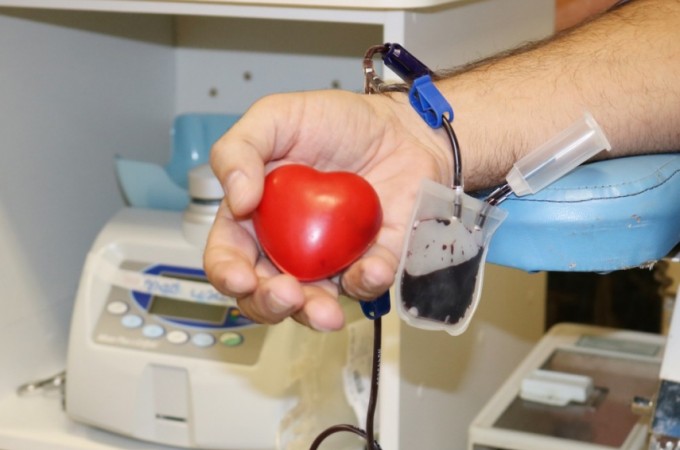 A��o do Corpo de Bombeiros incentiva a doa��o de sangue em Borborema