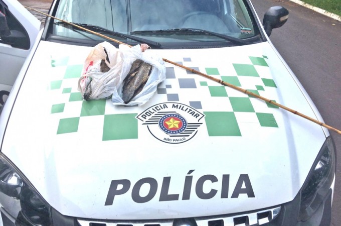 PM Ambiental flagra pescador em �rea proibida