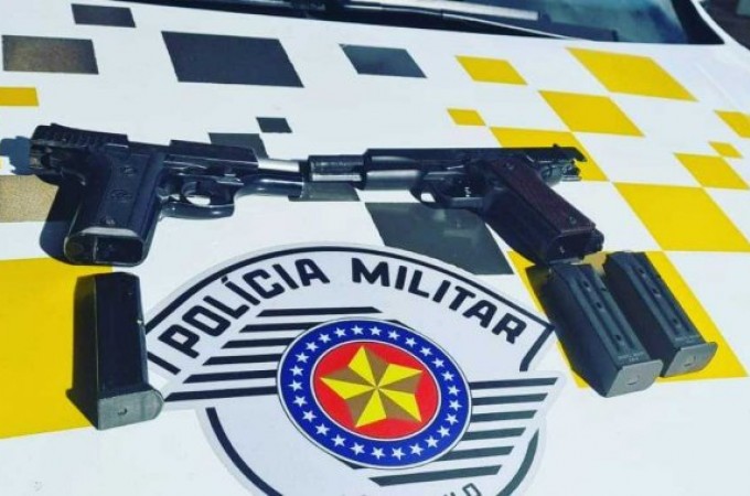 Ibitinga: PM apreende armas e muni��es