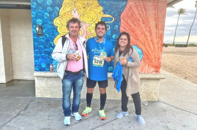 Ibitinguense participou de Meia Maratona nos Estados Unidos