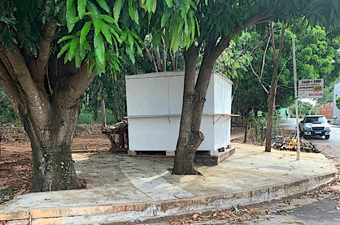 Ibitinga: PM Ambiental identifica constru��o irregular em �rea Verde