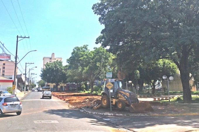 Reforma da Praa Jorge Tibiri teve incio