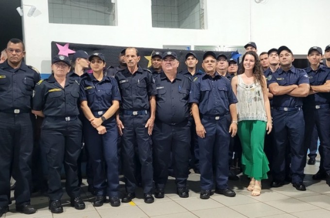 Cerimnia marcou formatura e promoo de Guardas Municipais