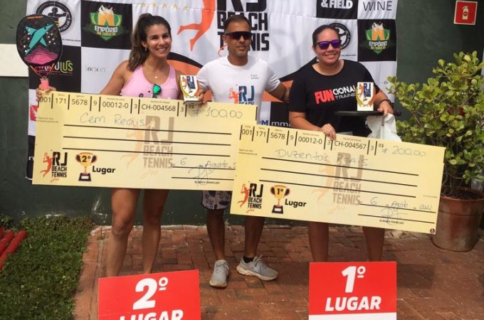 Beach Tennis: Paula Landim venceu torneio em Ja�