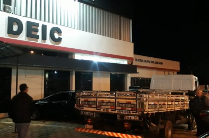 Caminh�o da Prefeitura de Ibitinga furtado � recuperado 