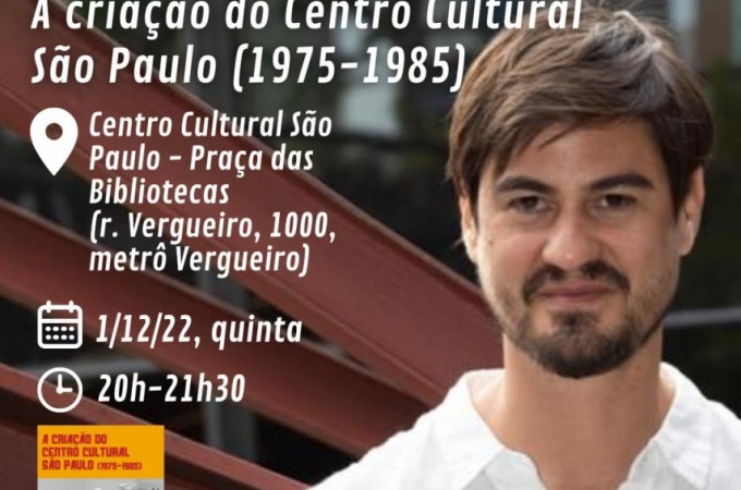 Ibitinguense lanar livro sobre a criao do Centro Cultural de SP