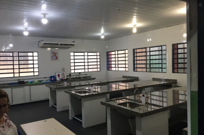 ETEC de Ibitinga inaugurou novo Laboratrio de Cincias