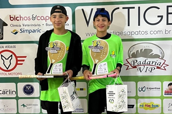 Beach Tennis: Dupla de Ibitinga conquista trofus em Bebedouro