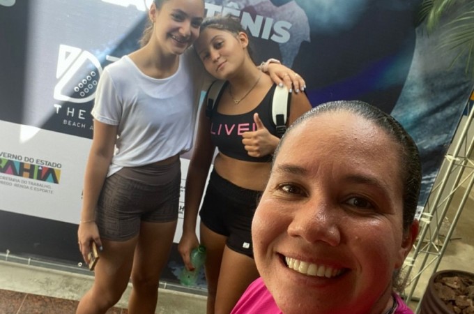 Beach Tennis: Dupla de Ibitinga se destaca em Salvador