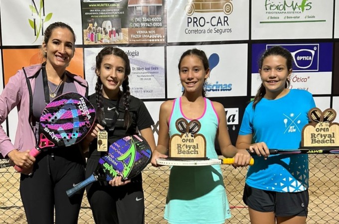 O 1 Open Royal Beach concentrou atletas de Beach Tennis
