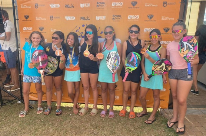 Ibitinga no Circuito Brasileiro Infanto Juvenil de Beach Tennis
