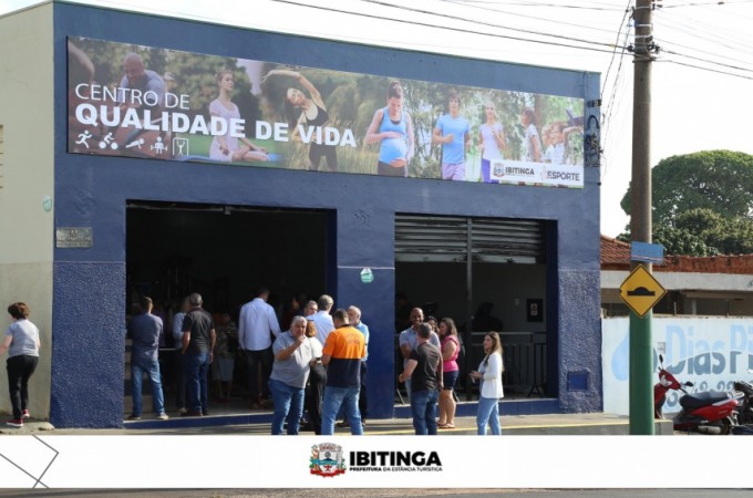 Prefeitura de Ibitinga inaugurou o Centro de Qualidade de Vida