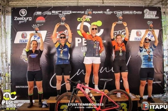 MTB: Atletas de Ibitinga conquistaram 6 medalhas em Itapu