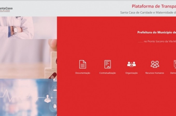 Santa Casa anuncia novo portal na internet