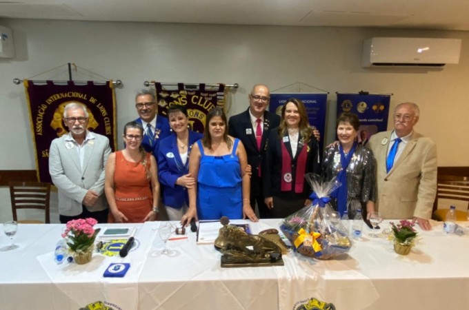 Governador do Lions Club visitou Ibitinga
