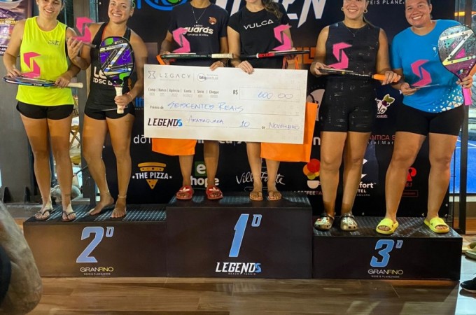 Beach Tennis: Atleta de Ibitinga conquista 3 trofus em Araraquara