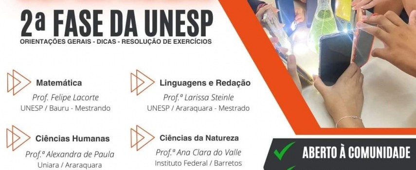 escola-iracema-vai-promover-aulao-para-2a-fase-do-vestibular-unesp