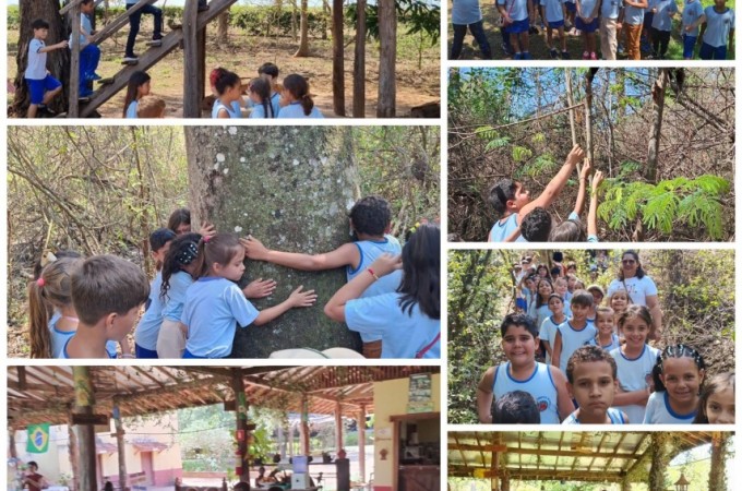 Alunos de Itaju visitaram Fazenda Voltinha, em Ibitinga