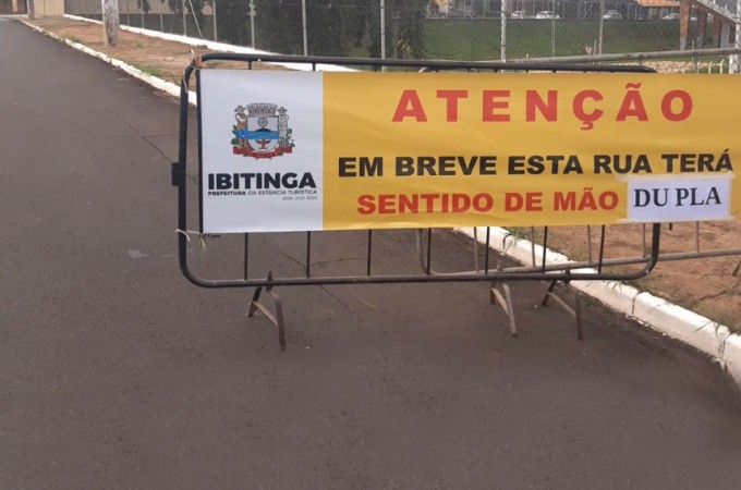 Prefeitura anunciou mudana no sentido de ruas no Jd. Centenrio