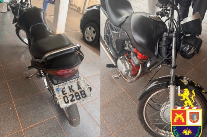 Tabatinga: Adolescente foi aprendido com moto adulterada