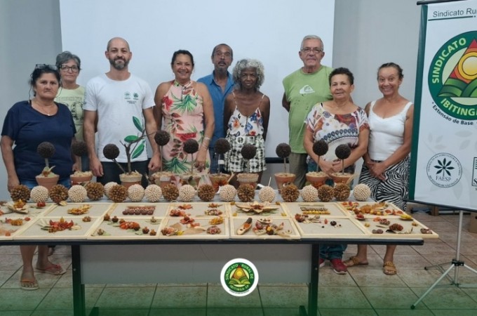Materiais ficaram �obras de arte� no curso de Artesanato