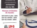 Papanicolau: Unidades de Sade tero horrio estendidos 