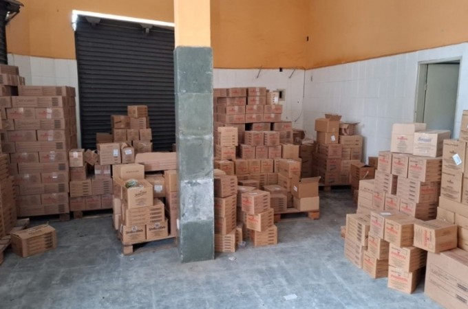 Pol�cia recupera carga desviada em golpe aplicado em It�polis