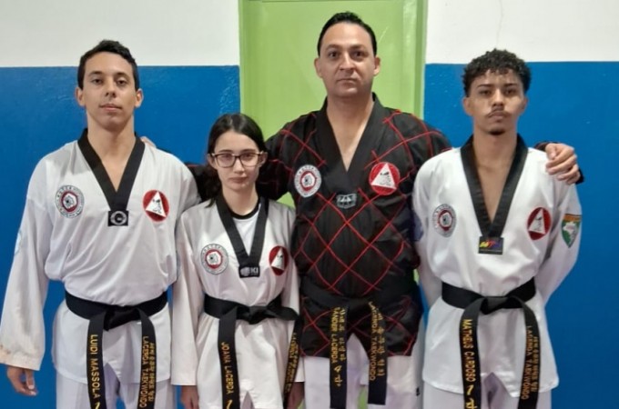 Taekwondo: CBI forma mais 3 atletas com faixa preta