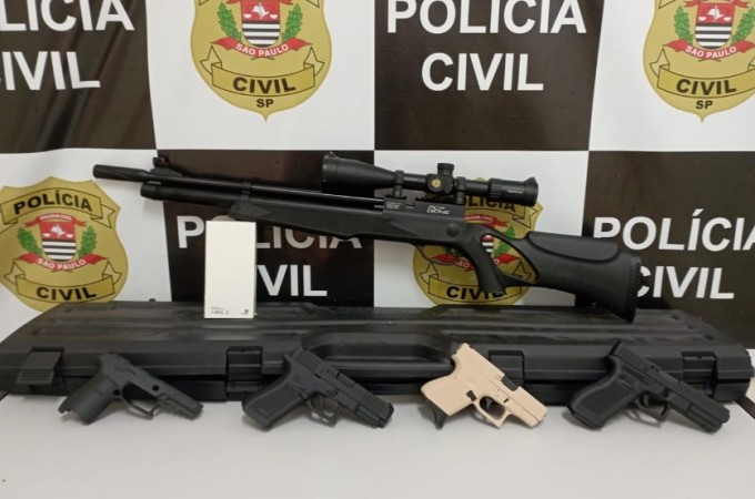 Simulacros produzidos em impressora 3D so apreendidos em Ibitinga