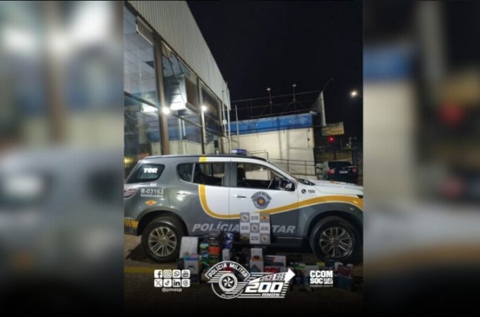 Borborema: PM Rodovi�ria apreendeu R$ 23 mil em contrabando