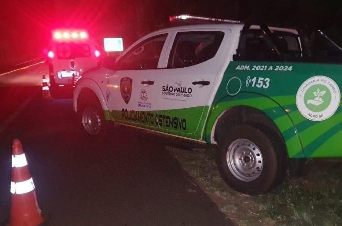 SP-317: Homem morre atropelado em It�polis