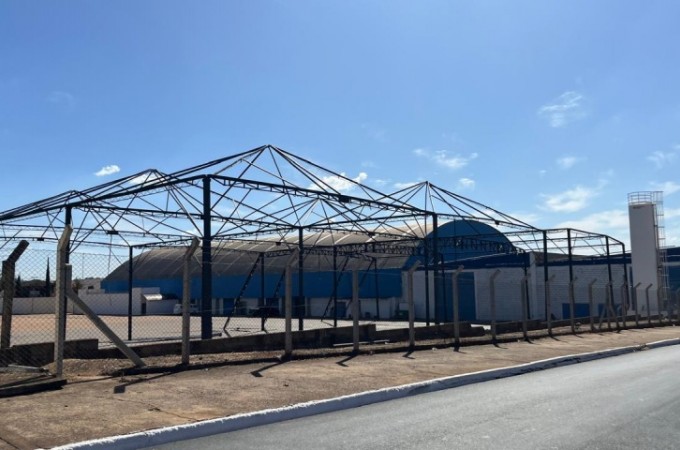 Feira do Bordado come�ou a ser montada