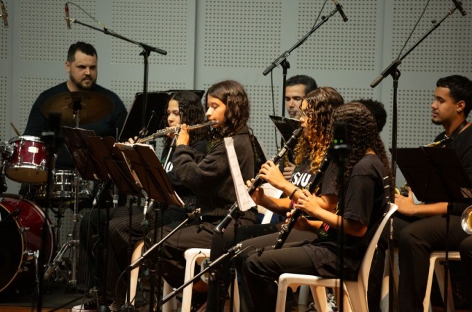  A Big Band do GURI So Carlos se apresentar na Feira do Bordado