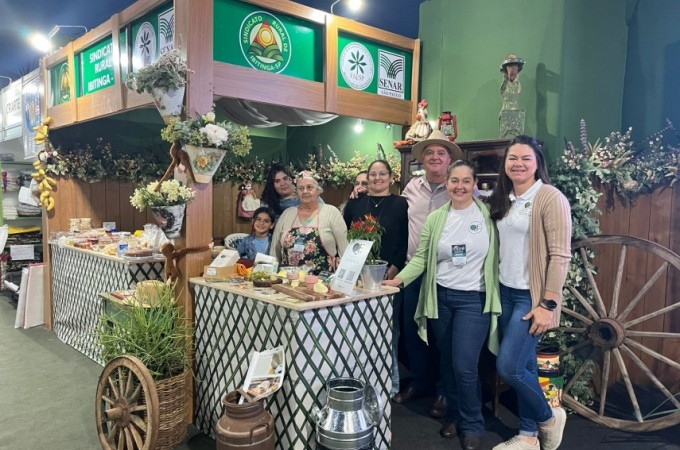 Estande do Sindicato Rural na 49 Feira do Bordado foi sucesso