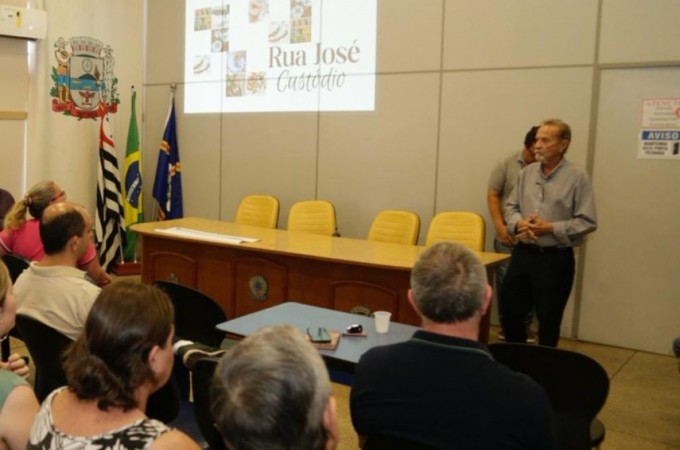 Audincia Pblica sobre revitalizao da Rua Jos Jos Custdio 