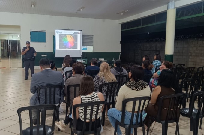 PM realizou palestra de fortalecimento s mulheres