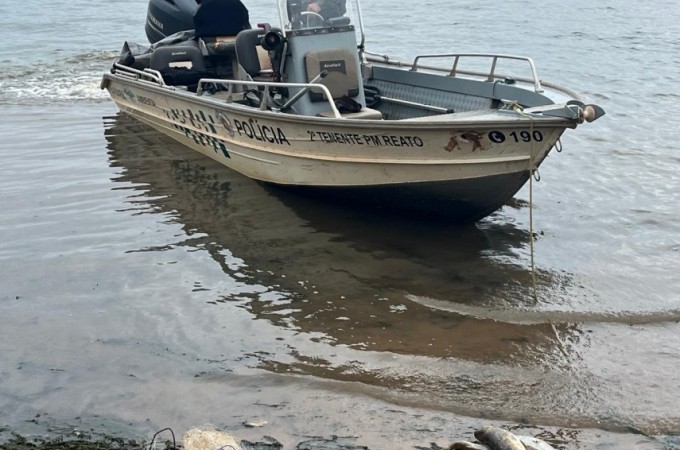 PM Militar Ambiental autuou 3 pescadores em Iacanga