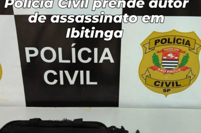 Pol�cia Civil de Ibitinga prendeu autor de homic�dio