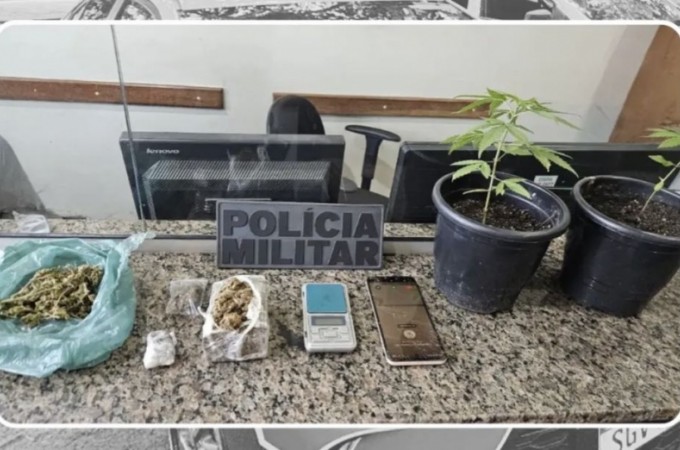 Ibitinga: Homem � preso ap�s den�ncia de p�s de maconha