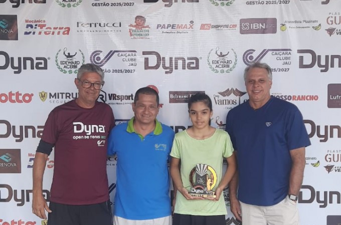 T�nis: Atleta de Tabatinga conquistou vit�rias em 2 torneios