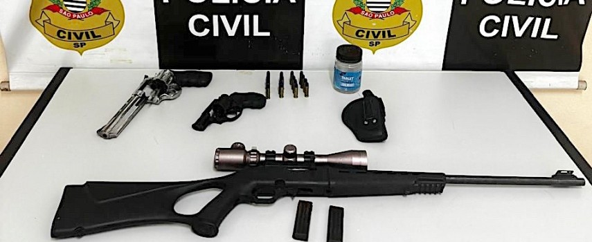 policia-civil-apreendeu-armas-apos-denuncia-de-violencia-domestica