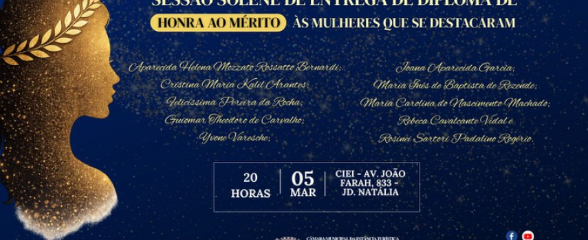 camara-de-vereadores-vai-entregar-diplomas-de-honra-para-mulheres