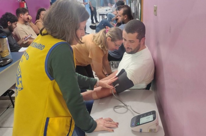 Lions de Ibitinga realizou Campanha de Doa��o de Sangue